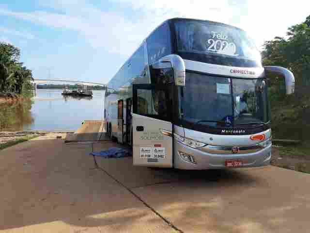 Ônibus mata passageira e fere outra na BR-364