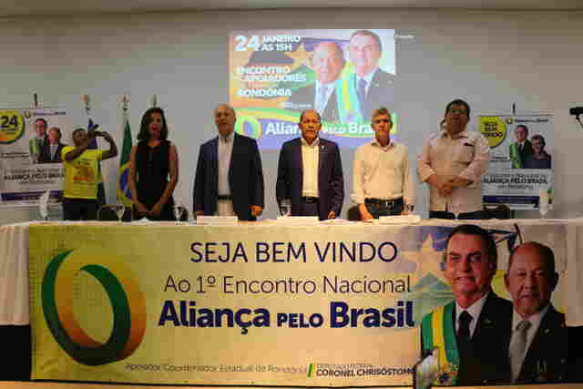 Encontro do Aliança pelo Brasil movimentou Porto Velho