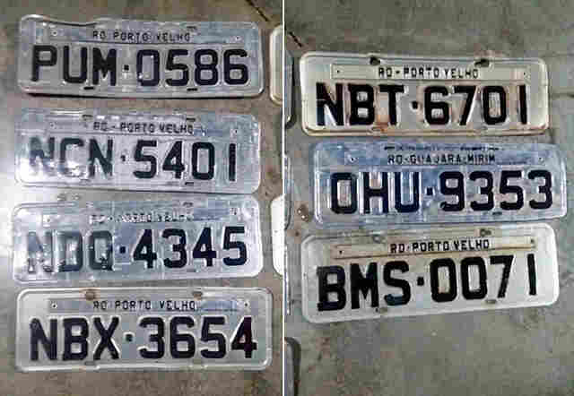 Prejuízos para quem perde placa nas chuvas podem chegar a 400 reais