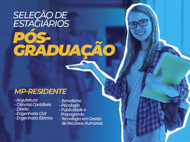 MP de Rondônia abre seleção para estagiários de nível superior Pós Graduação