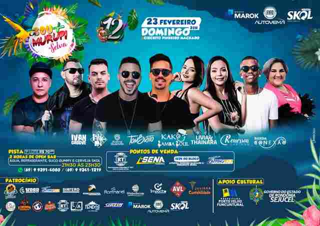 Com abadás praticamente esgotados, Bloco Murupi está com tudo pronto para fazer o melhor Carnaval neste domingo