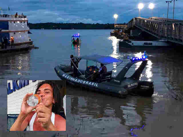 Morador de rua está desaparecido após cair no Madeira