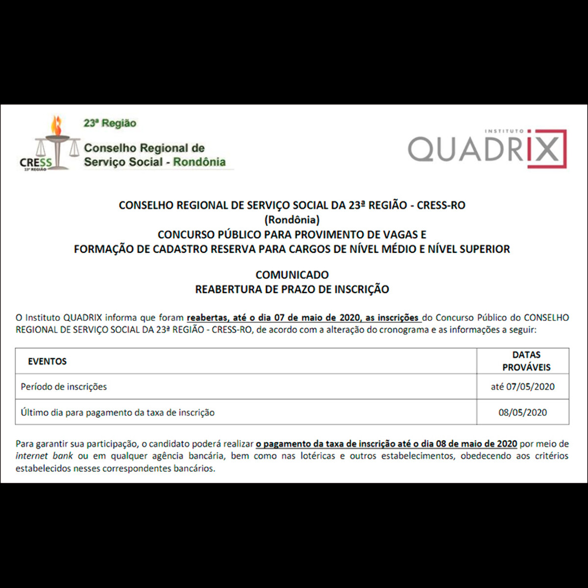 Eleição do Conselho Regional de Serviço Social - CRESS/RO 23ª Região -  Social - Gente de Opinião