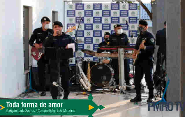 Combo da Banda de Música da PM entra na onda e também faz live inédita com grandes sucessos; assista