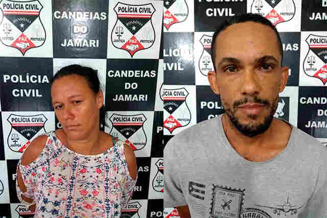 Casal foragido do Mato Grosso é preso em Rondônia