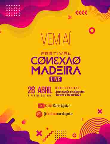 Artistas de Porto Velho promovem show online beneficente