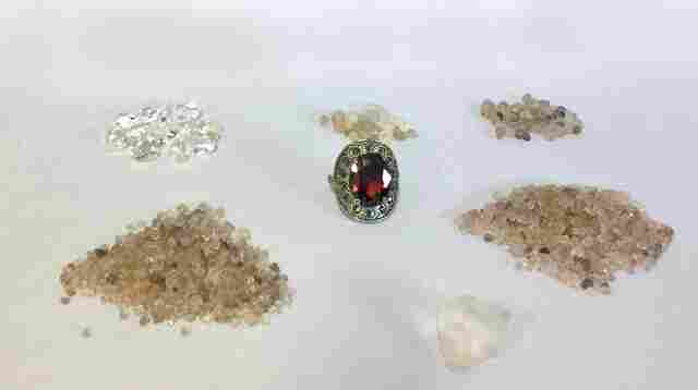 PRF e PF apreendem quase 1600 pedras de diamante em Vilhena