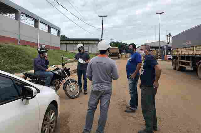 Máscaras de Proteção são entregues no Porto de Porto Velho