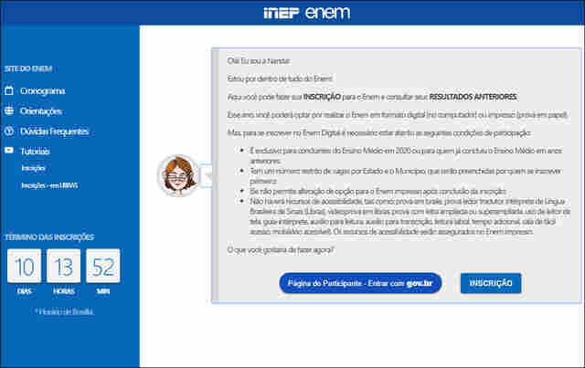 Vagas para Enem Digital em Rondônia já foram todas preenchidas