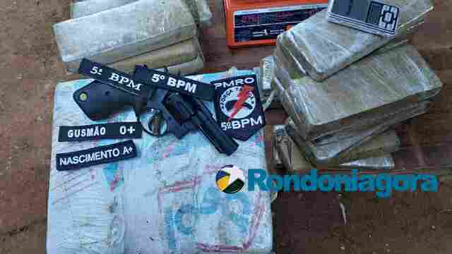 Policiais do  5° BPM prendem seis com mais de 60 quilos de droga na Capital