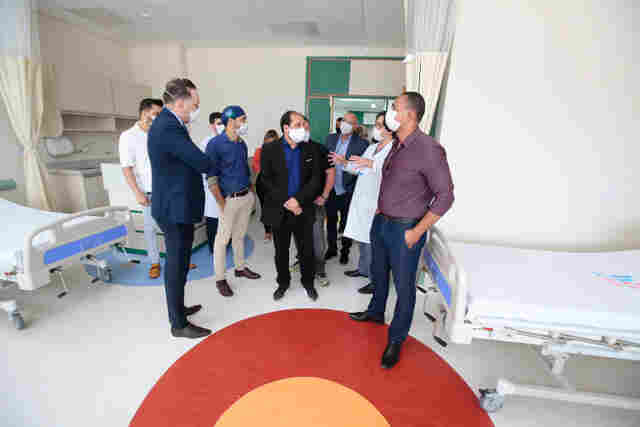 Leitos de UTI alugados com recursos da Assembleia começam a funcionar no Hospital de Amor