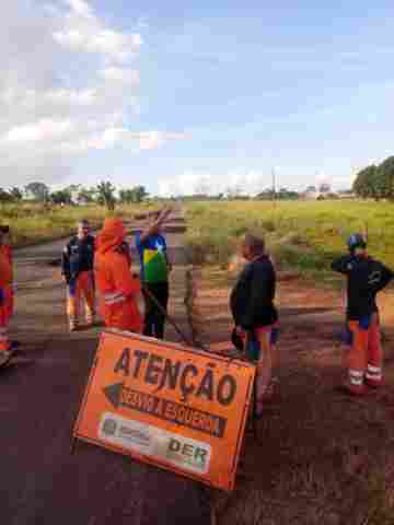 Com indicação do deputado Eyder Brasil, DER inicia recuperação da RO-473