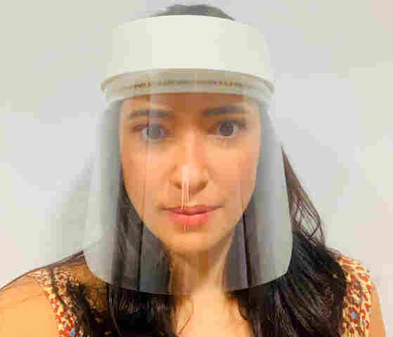 Mais Protect: Máscaras de acetato reutilizáveis e ajustáveis para sua proteção individual