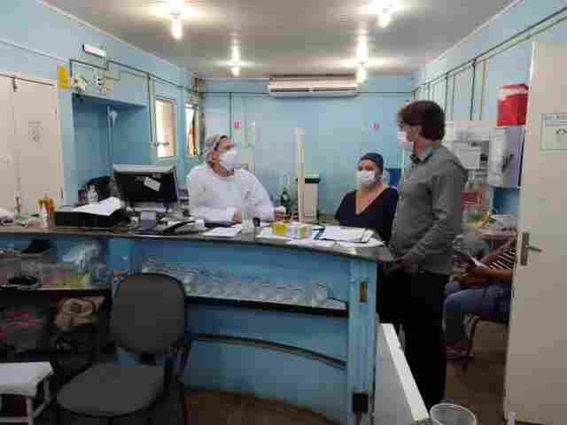 Waldemar Neto, vereador recém empossado, acompanha trabalhos na policlínica Dra. Ana Adelaide