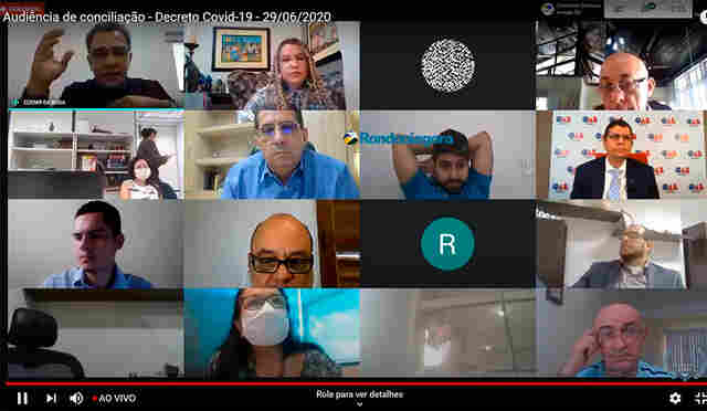 Em audiência, Governo sugere abertura apenas de serviços essenciais em Porto Velho