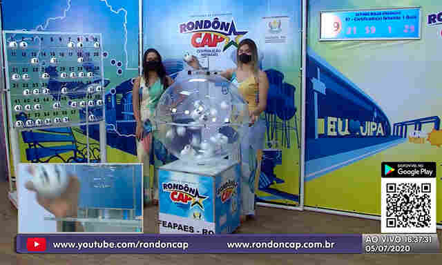 Confira os melhores momentos do sorteio do Rondoncap no domingo, 5 de julho