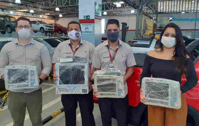 Grupo Rovema atende pedido do HB e providencia conserto de monitores de UTI