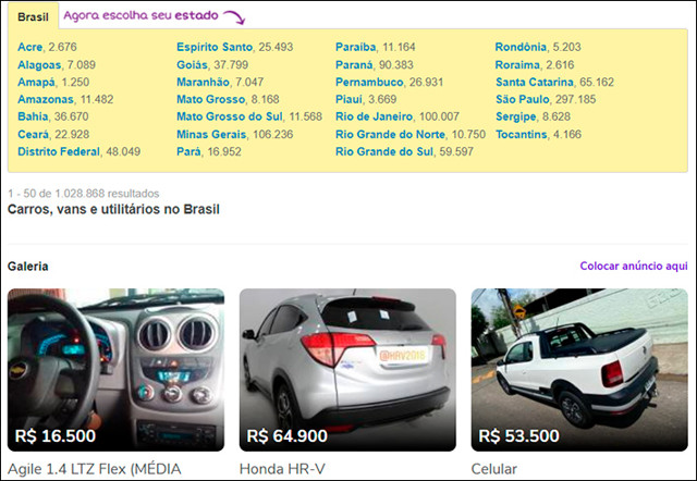 Polícia volta a alertar sobre aumento de golpes em aplicativos de compra e venda de veículos