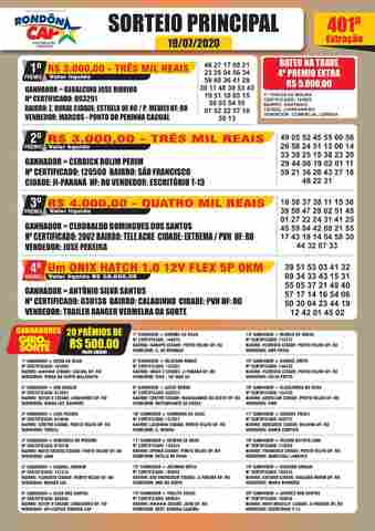 Confira os melhores momentos do sorteio do Rondoncap no domingo, 19 de julho