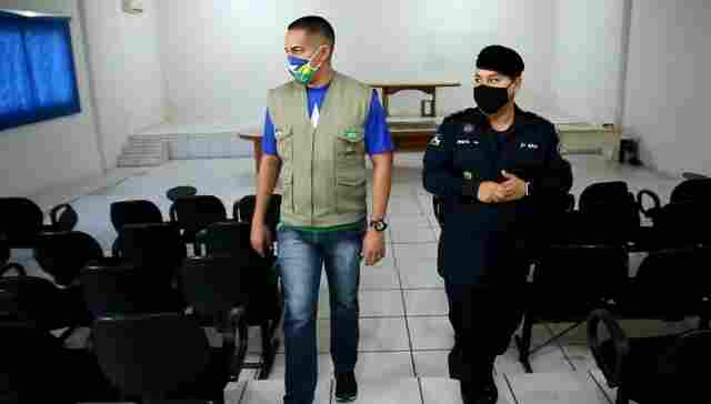 Sargento Eyder Brasil destina emenda para a reforma do 2º BPM, em Ji-Paraná