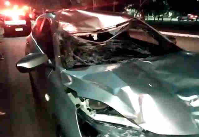 Ciclista morre atropelado por carro em alta velocidade no Espaço Alternativo