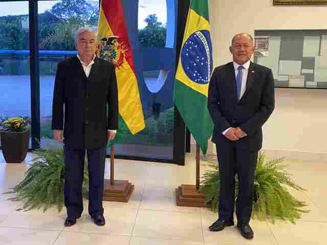 Coronel Chrisóstomo discute ações com embaixador da Bolívia para gerar emprego e renda em Rondônia