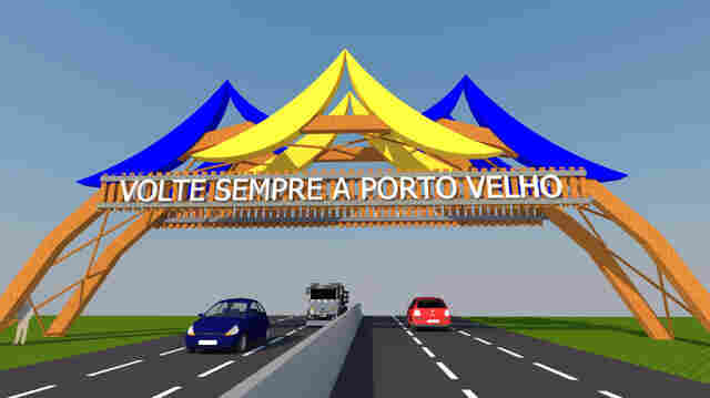 Construção de pórticos nas entradas da cidade será iniciada nos próximos dias