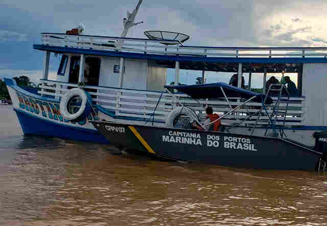 Marinha proíbe navegação noturna no rio Madeira devido ao nível baixo