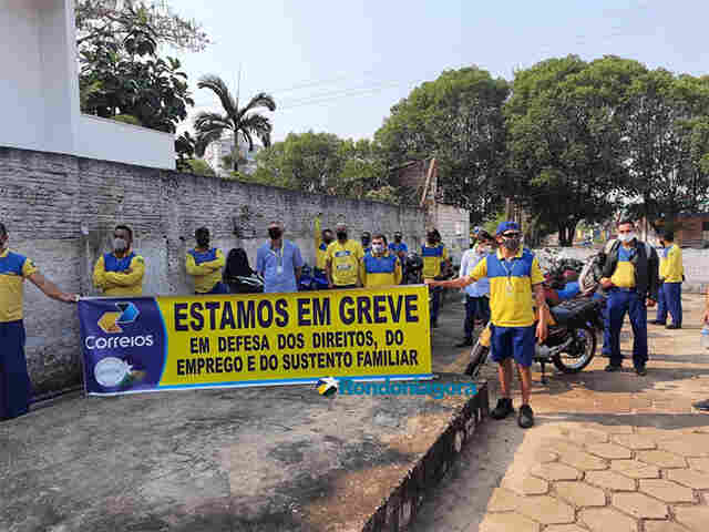Funcionários dos Correios em Rondônia também entram em greve