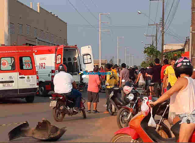 Adolescente morre atropelado em cruzamento na Zona Leste
