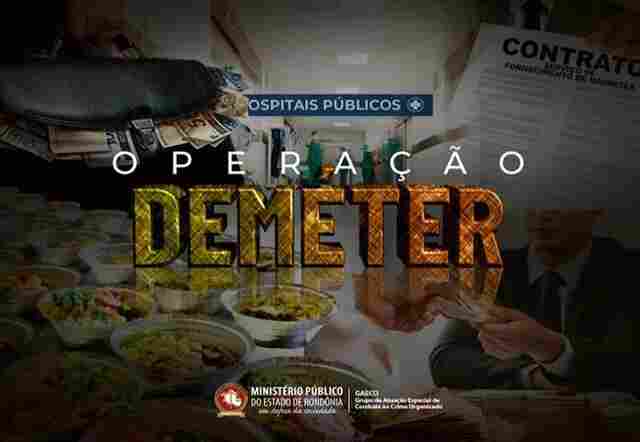 Operação do MP investiga esquema de fornecimento de alimentação a hospitais de Rondônia