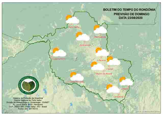 Depois de madrugada fria, temperatura fica amena no sábado e volta a subir domingo