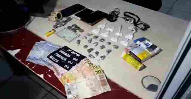 PM prende trio com drogas na Zona Leste