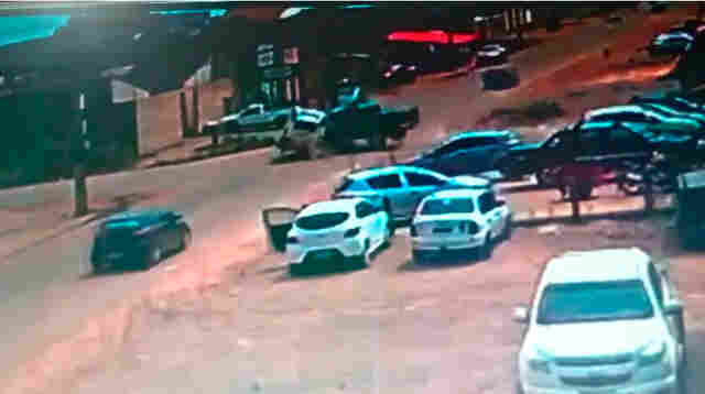 Vídeo: Câmeras de monitoramento registram grave acidente na Zona Sul da Capital