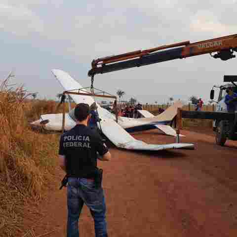 Avião com quase meia tonelada de cocaína faz pouso forçado em Cacoal
