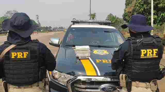 PRF apreende mais de três quilos de cocaína na BR-364