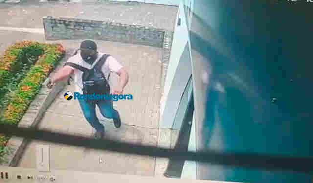 Vídeo: Bandidos roubam R$ 44 mil de empresário em frente ao Sicoob