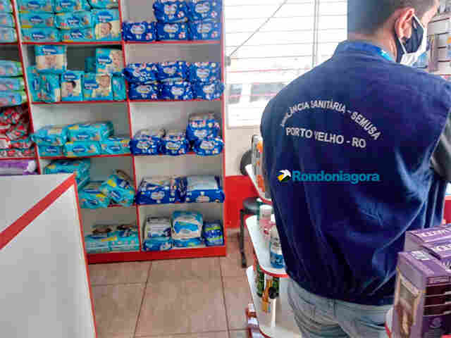 Farmácia com produtos vencidos e sem alvará é interditada pela 2ª vez em Porto Velho