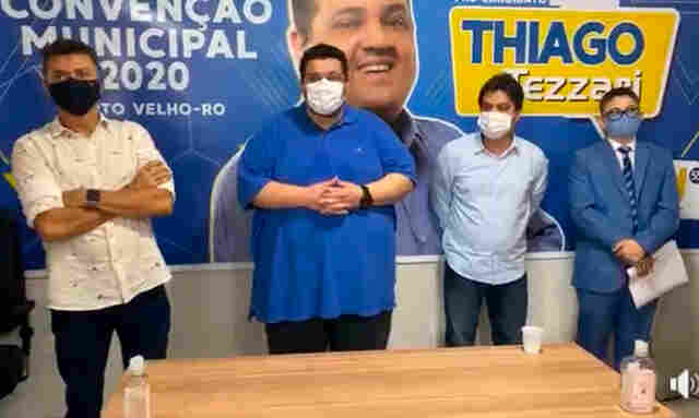 Vídeo: ex-presidente da Emdur Thiago Tezzari retira pré-candidatura e PSD vai apoiar Hildon