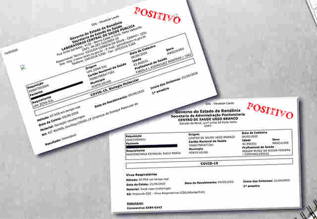 Teste confirma que policial penal de Rondônia foi reinfectado pelo Coronavírus