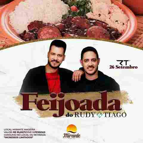 Feijoada solidária: artistas representarão Porto Velho na Exponeja em Goiânia