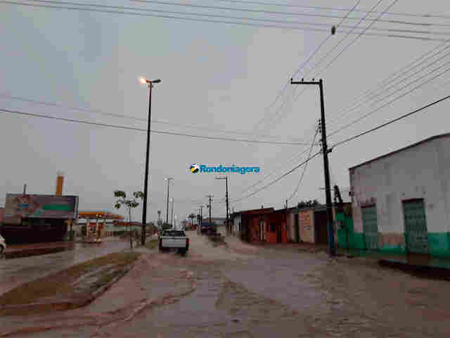 Volume de chuvas das últimas horas representou 30% do esperado para o mês em Porto Velho