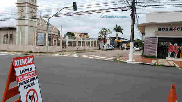 Sentido de tráfego na Campos Sales é alterado