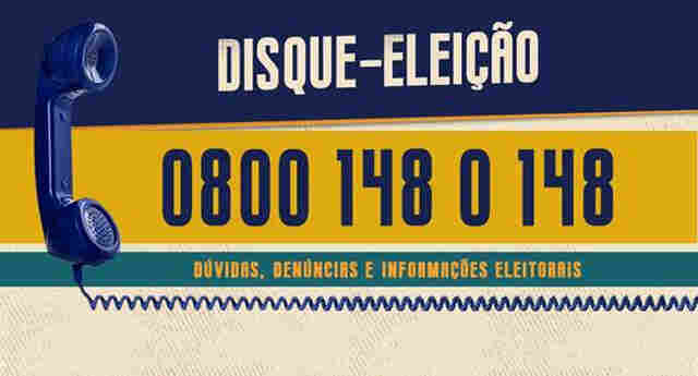Disque-eleição 148 do TRE-RO funcionará 24 horas por dia