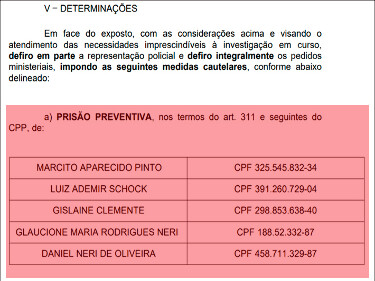 EXCLUSIVO: A íntegra da decisão que mandou prefeitos para a cadeia; Lebrão pediu R$ 2 milhões para a filha