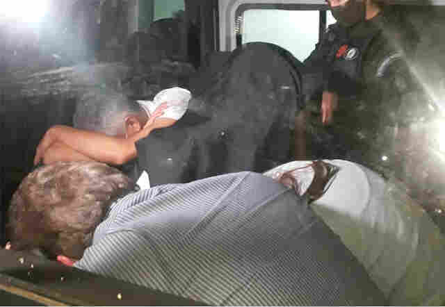 Vídeo: Prefeitos e ex-deputado presos pela PF são levados do IML para presídios