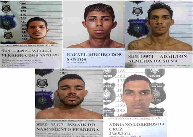 Oito apenados fogem do presídio 603, em Porto Velho