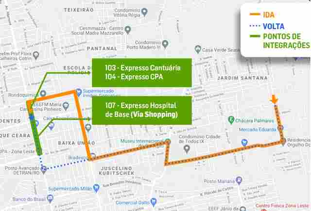 Ônibus para o Orgulho do Madeira começa a circular