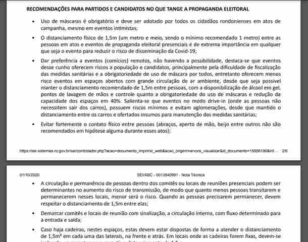 Após pedido do MP Eleitoral, Agevisa elabora nota técnica com protocolo sanitário nas eleições