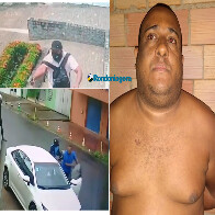 Preso criminoso filmado assaltando cliente em frente ao Sicoob em Porto Velho
